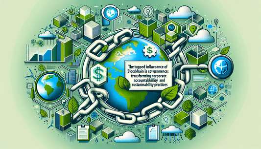 The Untapped Influence of Blockchain in Environmental Social Governance: Transforming Corporate Accountability and Sustainability Practices