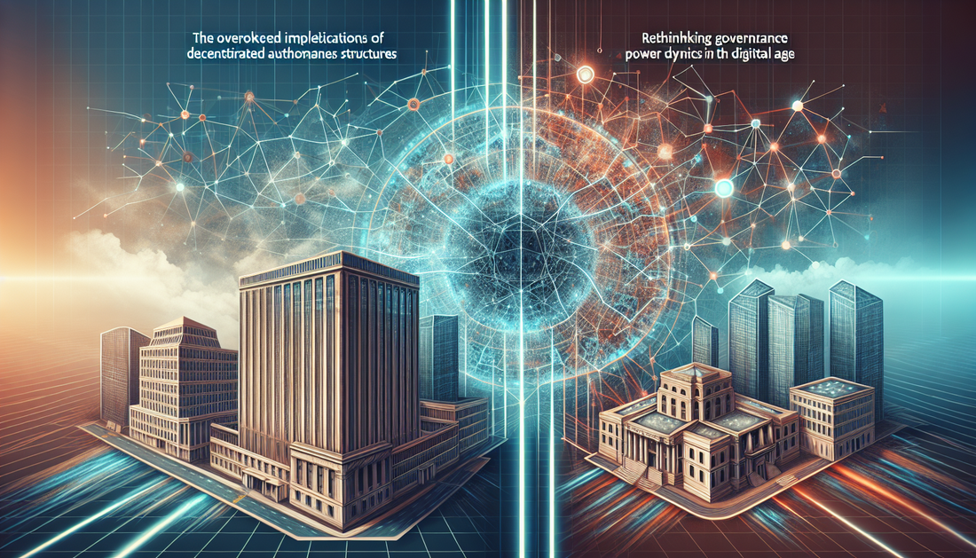 The Overlooked Implications of Decentralized Autonomous Organizations on Traditional Business Structures: Rethinking Governance and Power Dynamics in the Digital Age