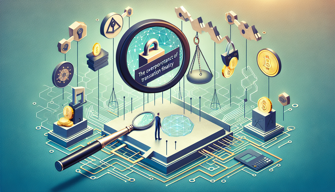 The Overlooked Importance of Transaction Finality in Decentralized Finance: Understanding the Impact on Trust and User Experience