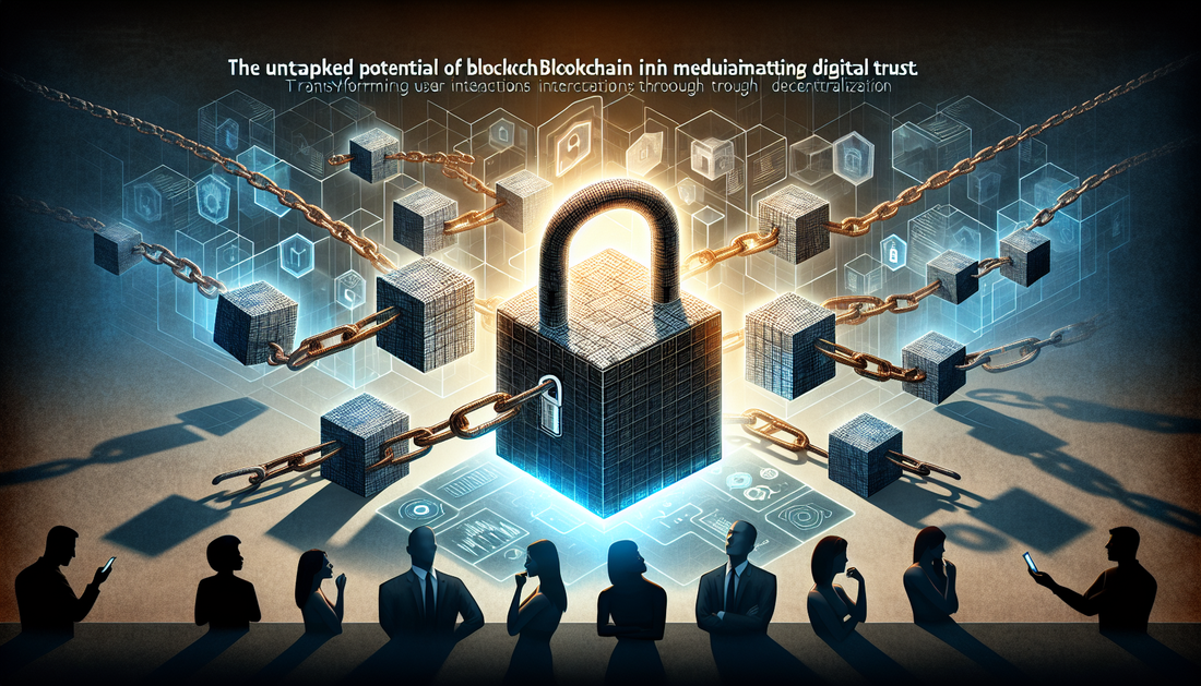 The Untapped Potential of Blockchain in Mediating Digital Trust: Transforming User Interactions through Decentralization