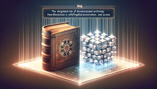 The Overlooked Role of Decentralized Archiving: How Blockchain is Redefining Digital Preservation and Access