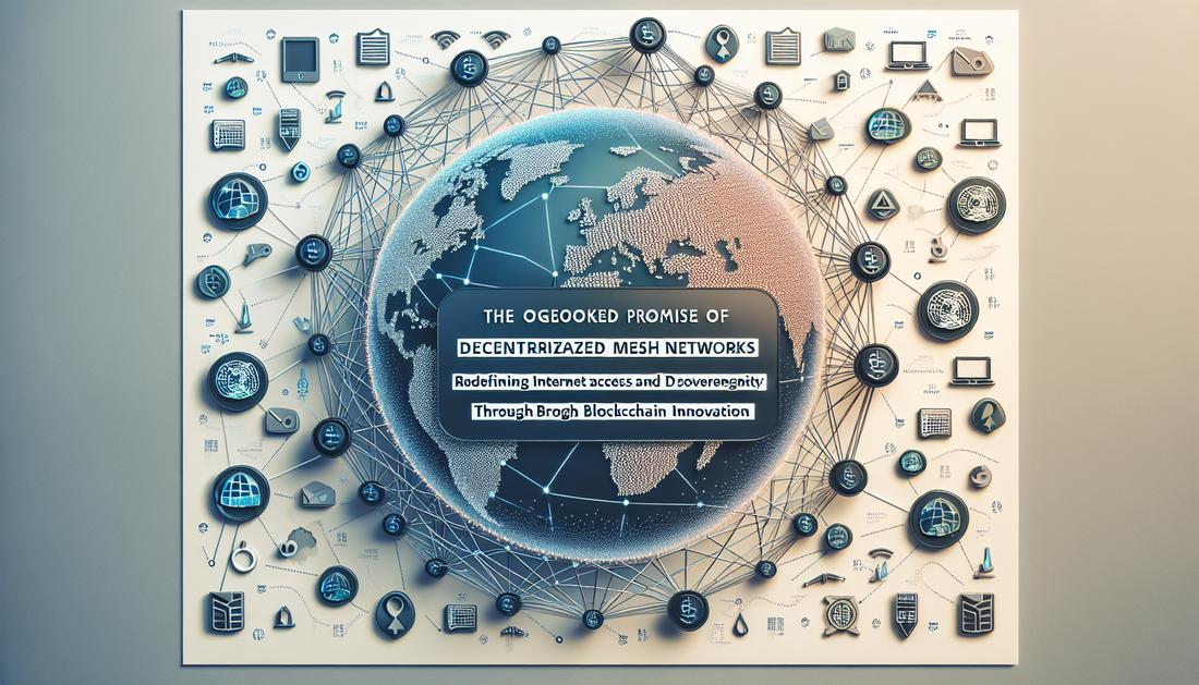 The Overlooked Promise of Decentralized Mesh Networks: Redefining Internet Access and Data Sovereignty Through Blockchain Innovation
