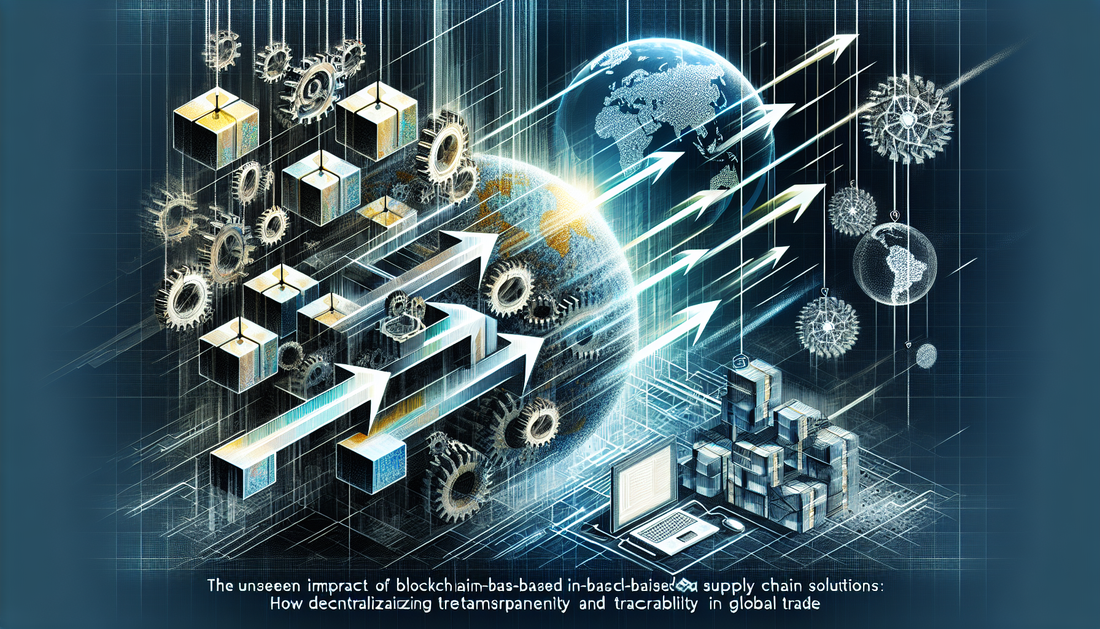 The Unseen Impact of Blockchain-Based Supply Chain Solutions: How Decentralization is Redefining Transparency and Traceability in Global Trade