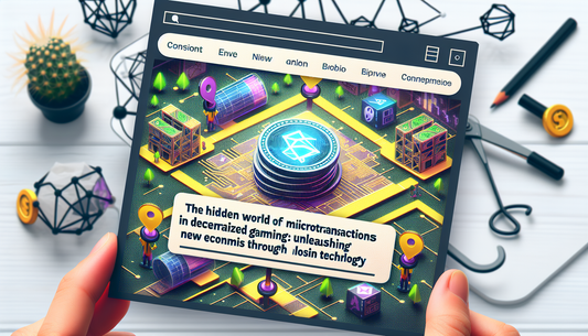 The Hidden World of Microtransactions in Decentralized Gaming: Unleashing New Economies Through Blockchain Technology