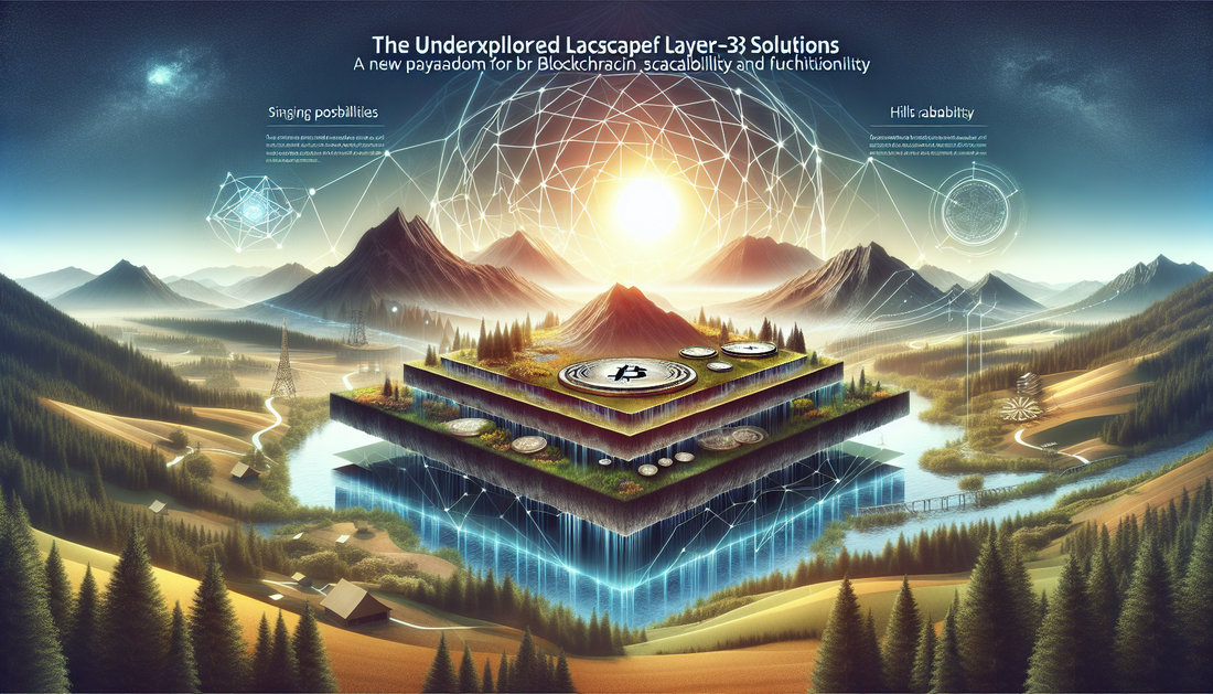 The Underexplored Landscape of Layer-3 Solutions: A New Paradigm for Blockchain Scalability and Functionality