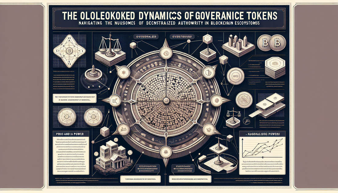 The Overlooked Dynamics of Governance Tokens: Navigating the Nuances of Decentralized Authority in Blockchain Ecosystems