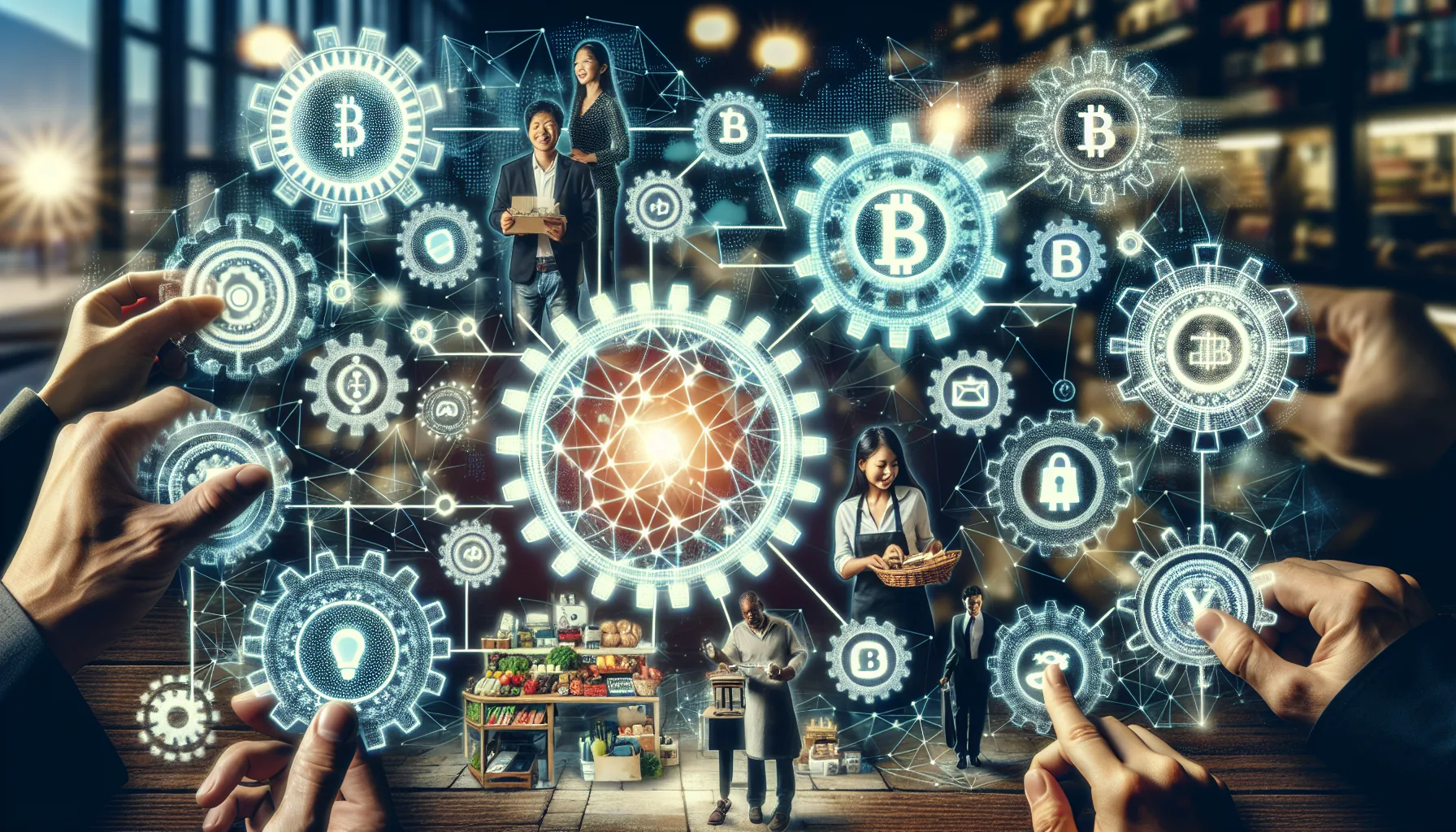 The Hidden Role of Blockchain in Facilitating Hyperlocal Economies -