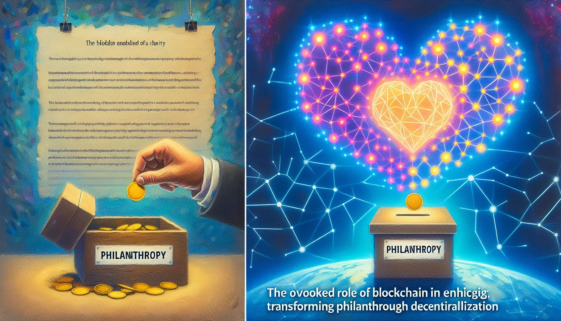 The Overlooked Role of Blockchain in Enhancing Charity: Transforming Philanthropy Through Decentralization
