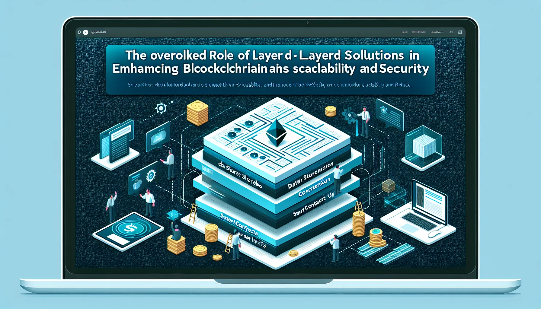 The Overlooked Role of Layered Solutions in Enhancing Blockchain Scalability and Security -